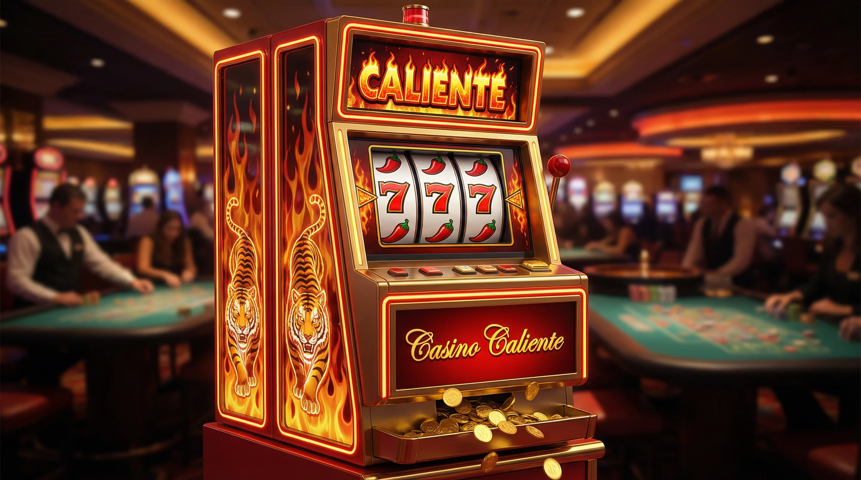 Tragamonedas Casino Caliente con jackpots progresivos